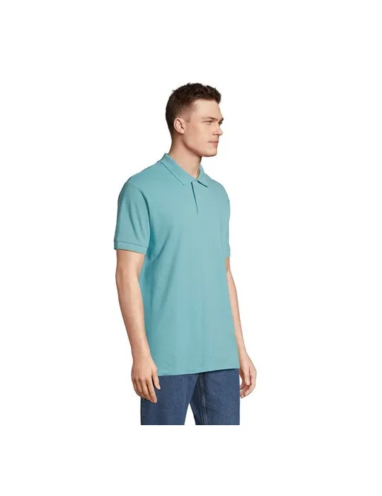 Polo homme personnalisé écologique Pacific Matières : silicone Contenance : 275 ml Couleurs : vert nordique personnalisable avec