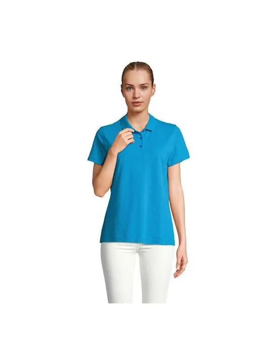 Polo personnalisé pour femme - Pulse impression logo haute qualité