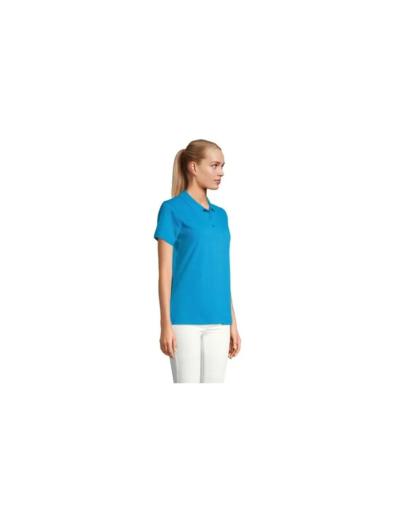Polo personnalisé pour femme - Pulse marquage couleur éclatante