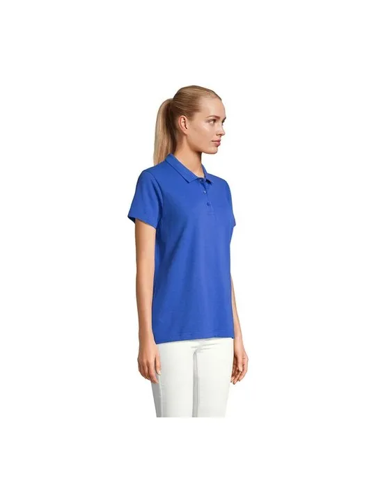 Polo personnalisé pour femme - Pulse goodies personnalisé en stock