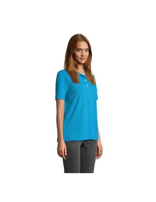 Polo personnalisé pour femme Pacific livraison express 24h 48h