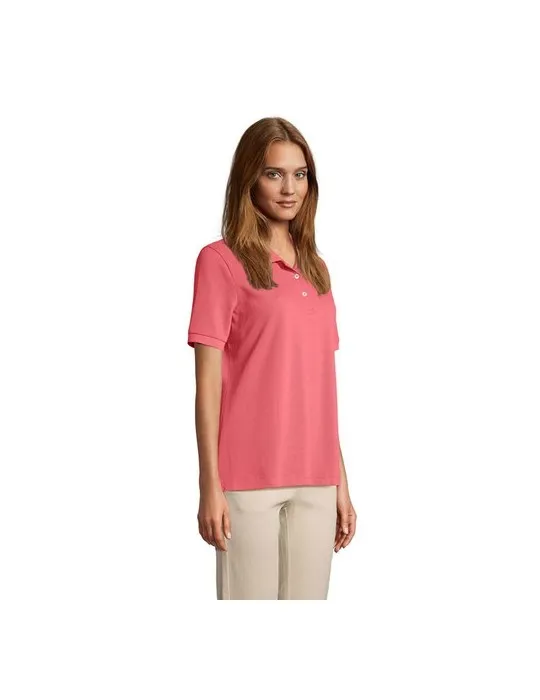 Polo personnalisé pour femme Pacific goodies entreprise design