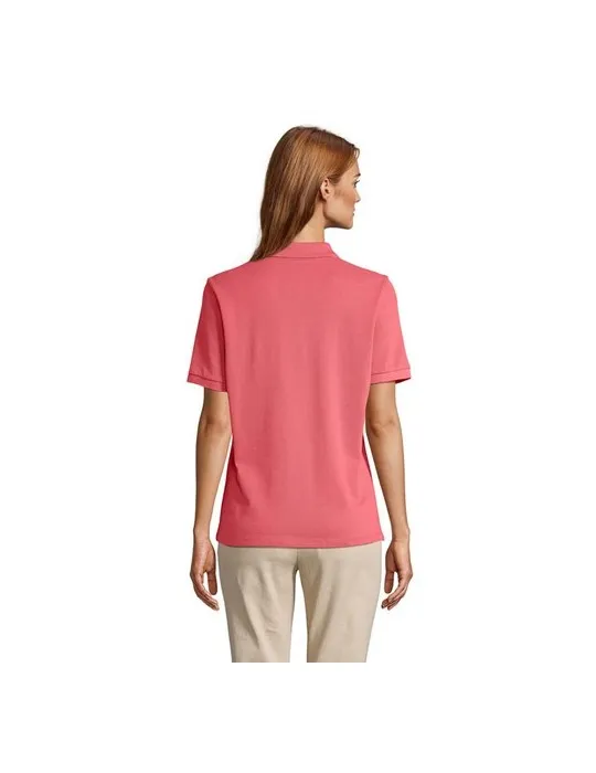 Polo personnalisé pour femme Pacific marquage laser ultra précis