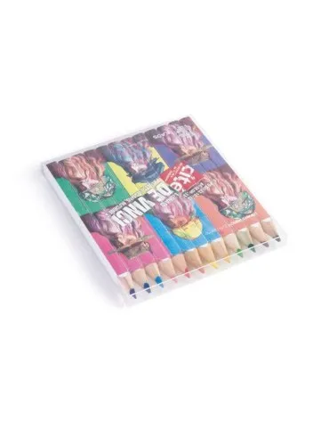 SET QUADRI 12 COUL 8,7 cm 2