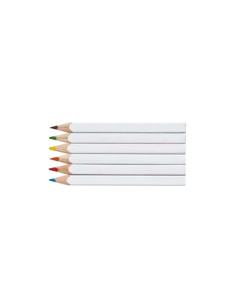 SET QUADRI 6 COUL 8,7 cm objet promotionnel éco-responsable