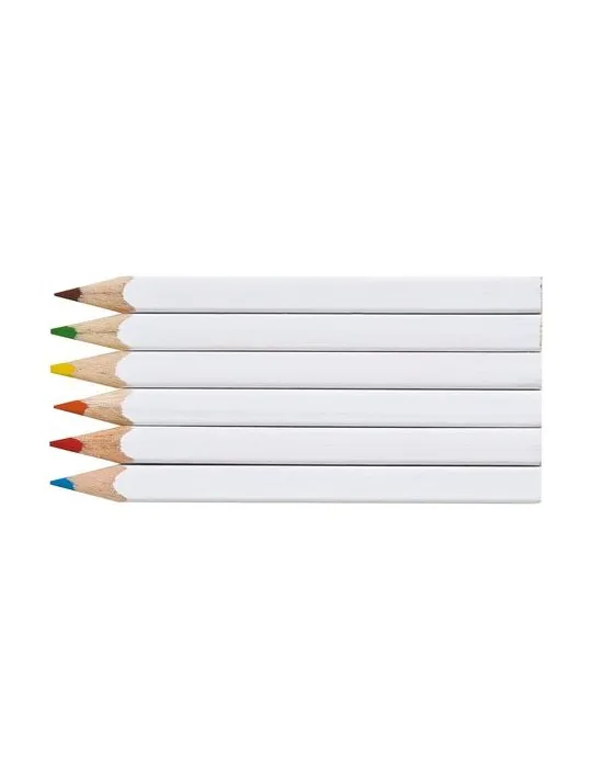 SET QUADRI 6 COUL 8,7 cm objet promotionnel éco-responsable