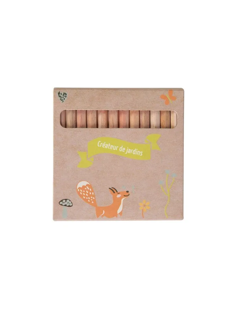 ETUI 12 CR COUL ECO 8,7 objet promotionnel éco-responsable