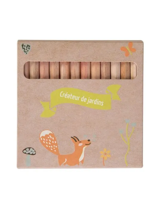 ETUI 12 CR COUL ECO 8,7 objet promotionnel éco-responsable