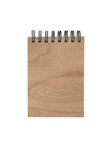 Carnet A7 papier laser bois