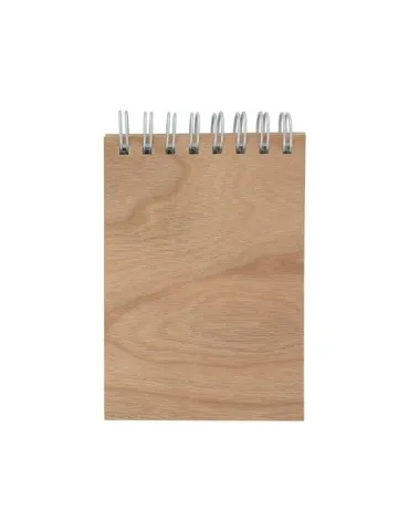 Carnet A7 papier laser bois 2