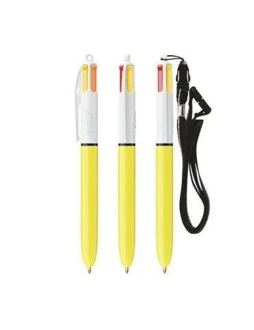 BIC® 4 Couleurs Sun ballpen + Lanyard 2