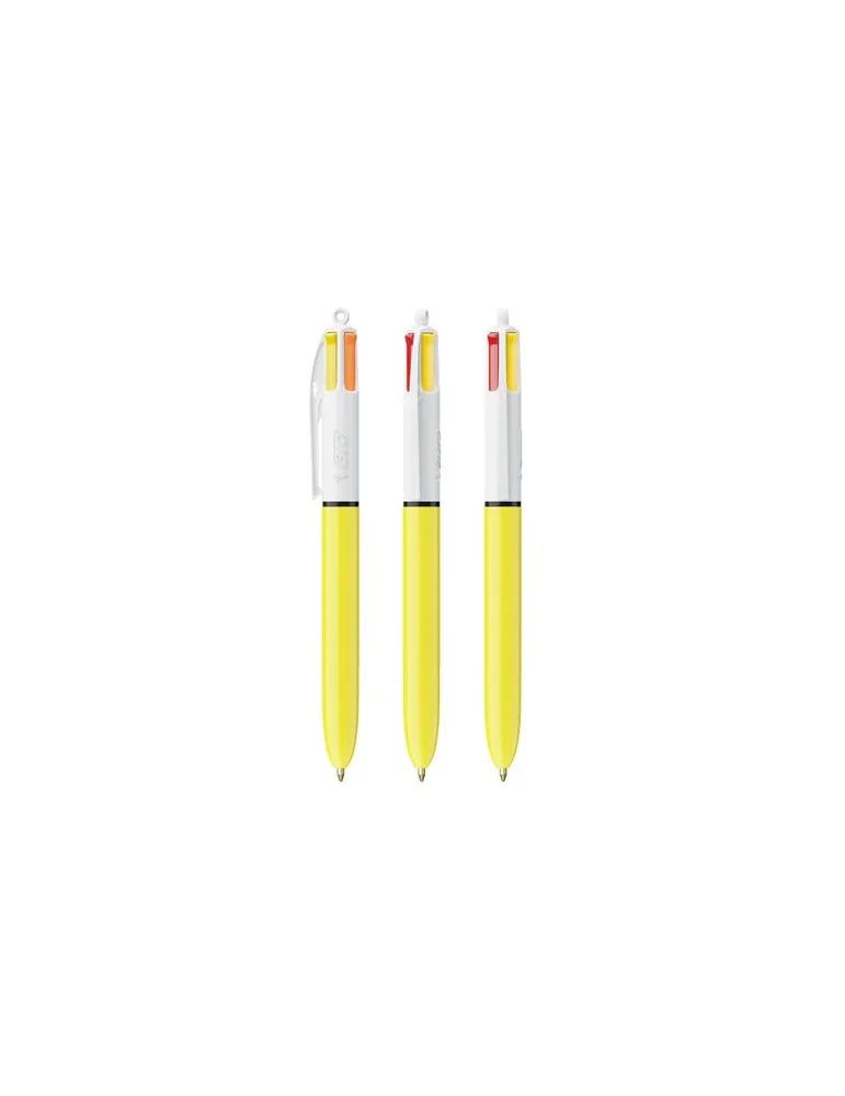BIC® 4 Couleurs Sun ballpen + Lanyard