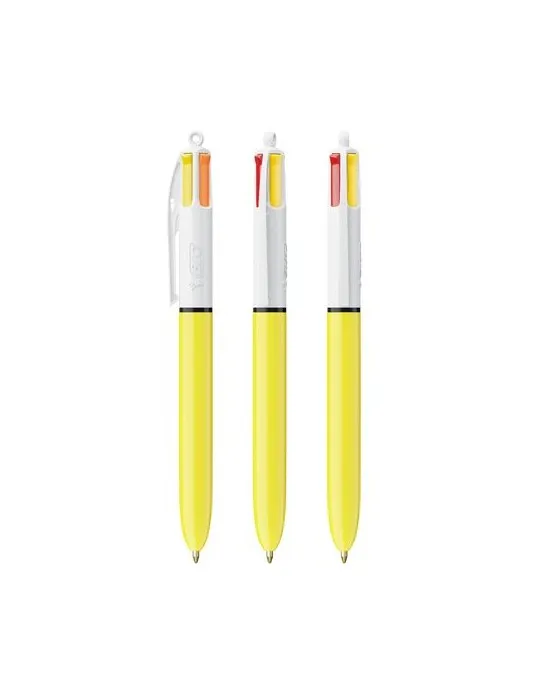 BIC® 4 Couleurs Sun ballpen + Lanyard