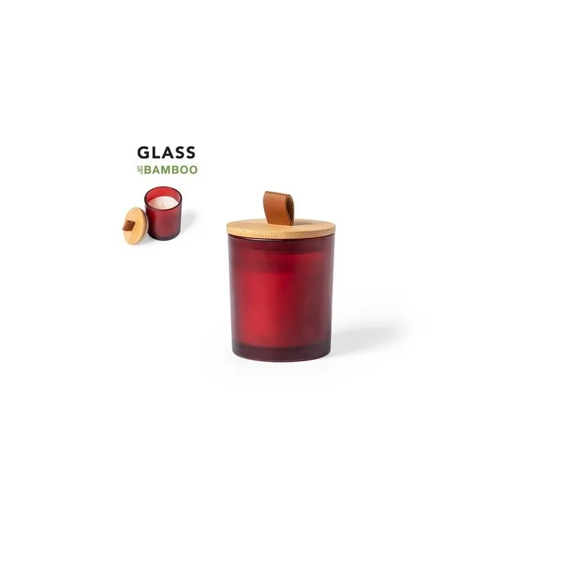 Bougie Aromatique Personnalisée Écologique pas cher - Lonka Matières : Polycarbonate (PC) Couleurs : orange livraison express 24