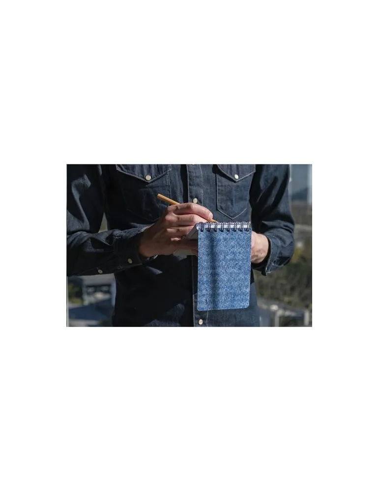 Note Booq A6 anneaux bloc-notes personnalisable avec votre logo