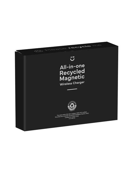 All-in-one RCS Recycled 15W Magnetic Wireless Charger