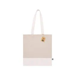 Sac de Shopping Éthique Personnalisé en Coton Pas Cher - Annet Fairtrade Matières : papier recyclé Couleurs : noir