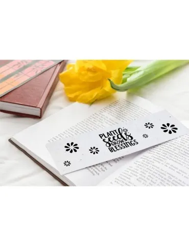 Seed Paper Bookmark marque page 2