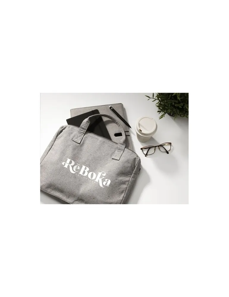 Wolkat Casablanca 15,6 inch Recycled Textile Laptop Bag personnalisable avec votre logo