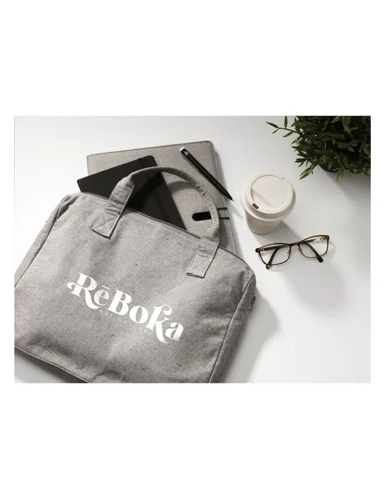 Wolkat Casablanca 15,6 inch Recycled Textile Laptop Bag personnalisable avec votre logo