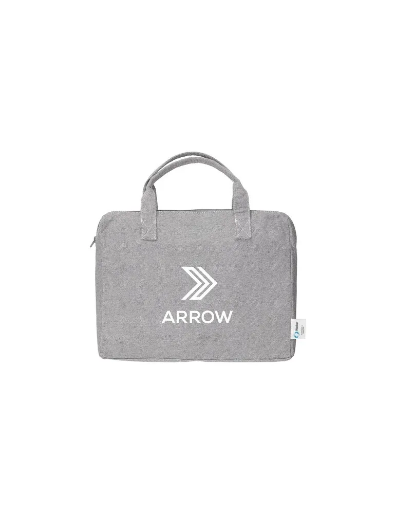 Wolkat Casablanca 15,6 inch Recycled Textile Laptop Bag marquage laser ultra précis