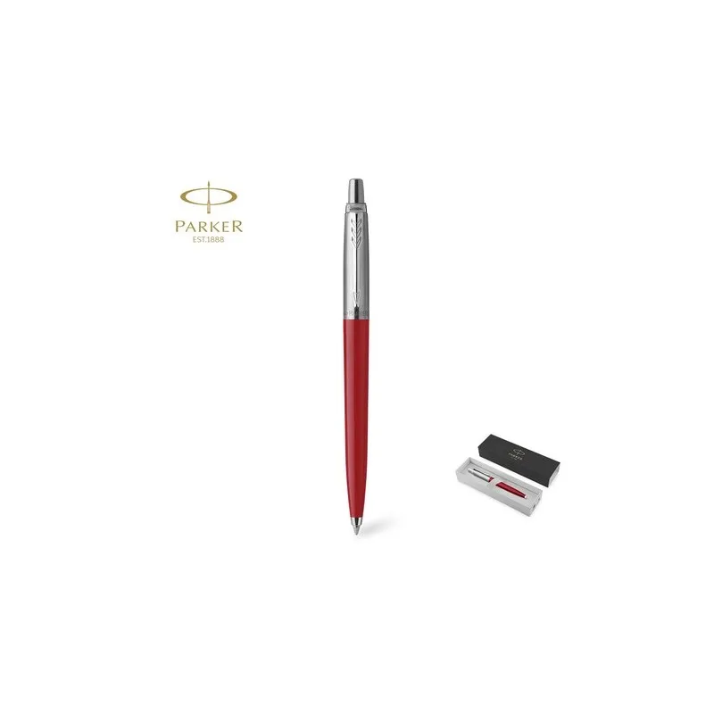 Stylo Bille Élégant Personnalisé pas cher Jotter Original Parker Matières : papier recyclé Couleurs : rouge cadeau client origin