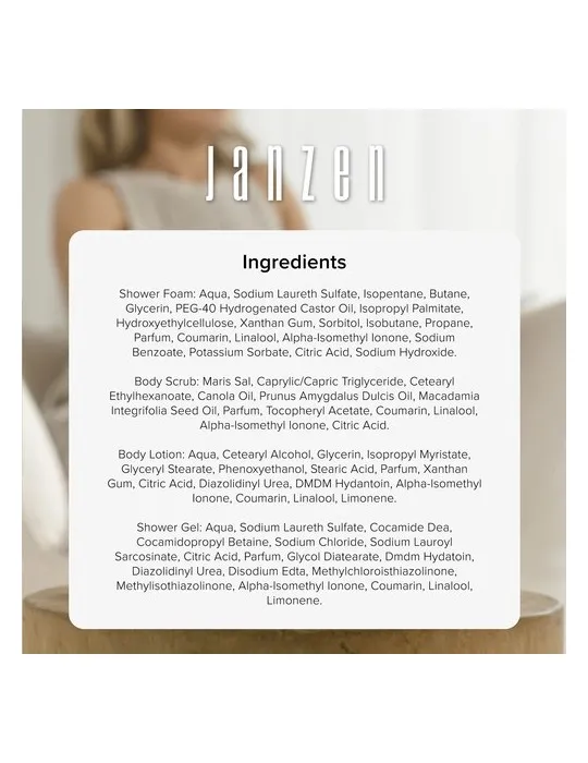 Janzen Gift Set S Body Black 22