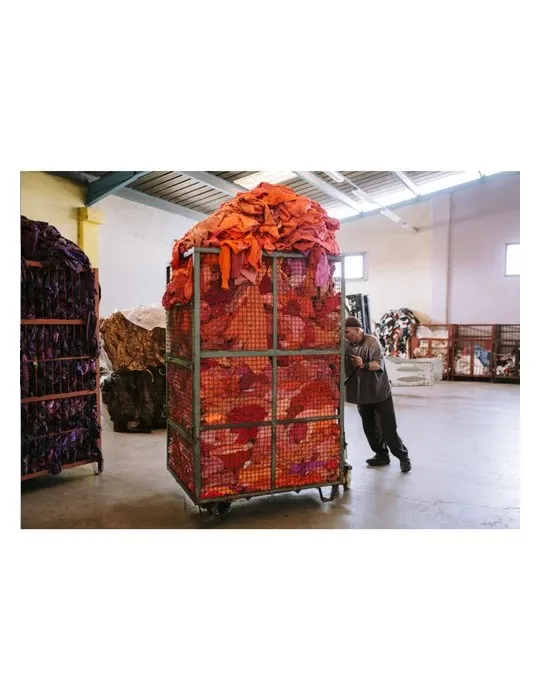 Wolkat Safi Recycled Textile Cosmetic Bag impression haute définition