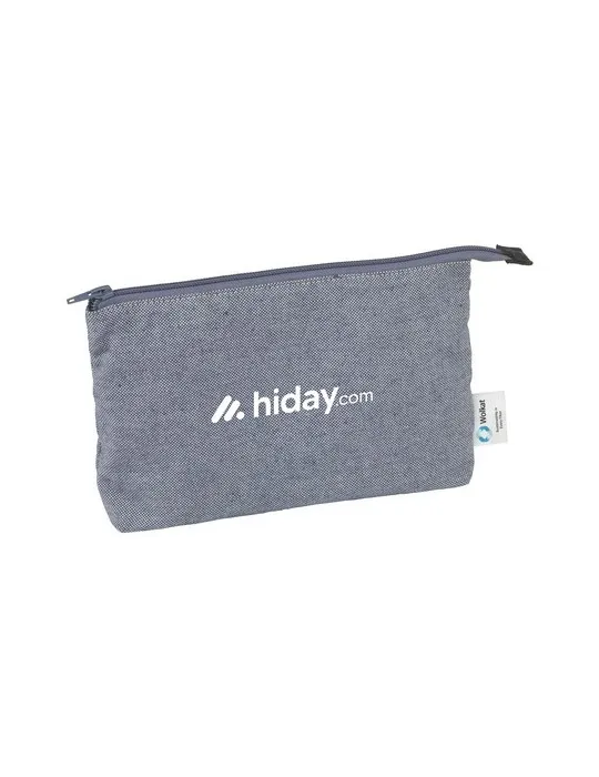 Wolkat Safi Recycled Textile Cosmetic Bag marquage laser ultra précis