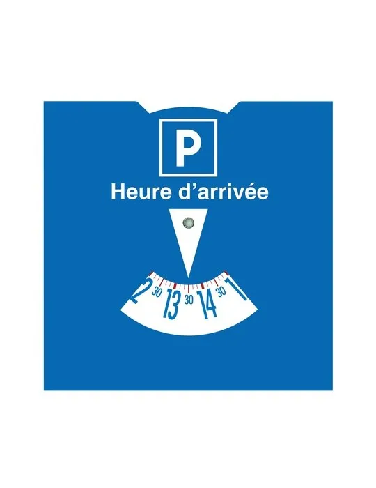 Disque de stationnement et indicateur charge France
