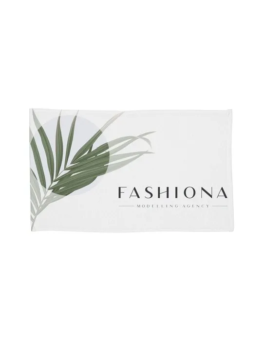 Printed RPET BathTowel 350g/m² 70x140 serviette de bain