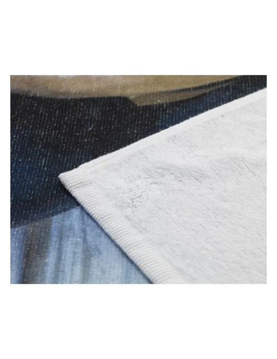 Printed RPET BeachTowel 350g/m² 100x180 serviette plage