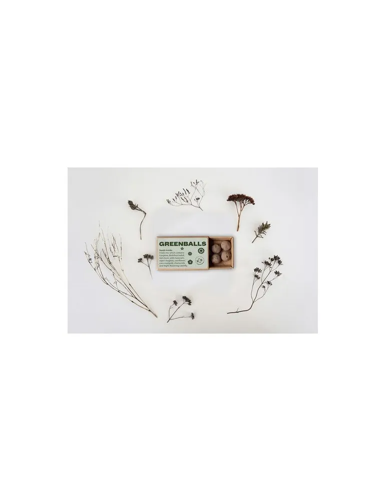 Green Balls mini-écosystème personnalisable avec votre logo