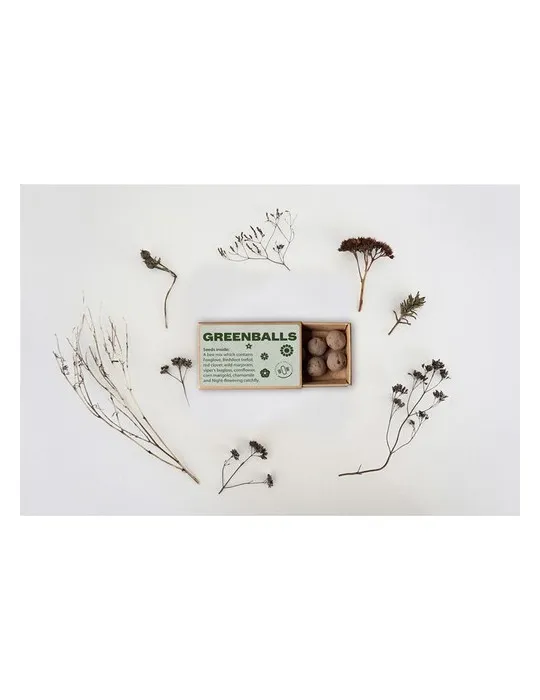 Green Balls mini-écosystème personnalisable avec votre logo