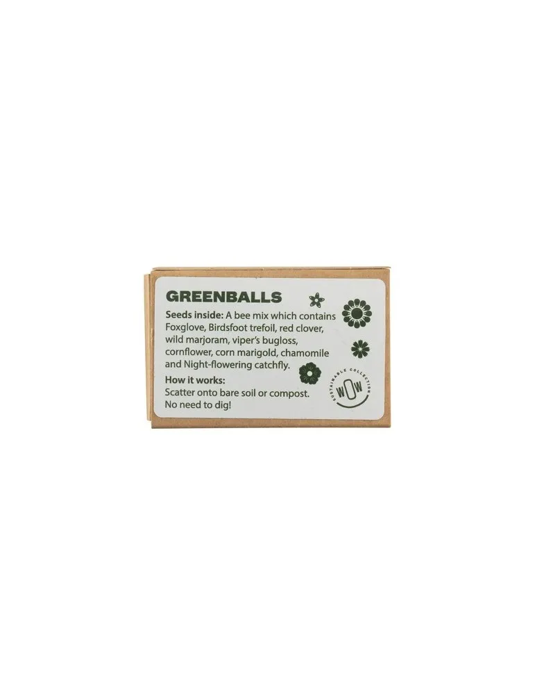 Green Balls mini-écosystème goodies publicitaire événementiel