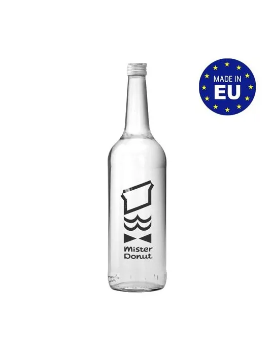 Bouteille en verre universelle