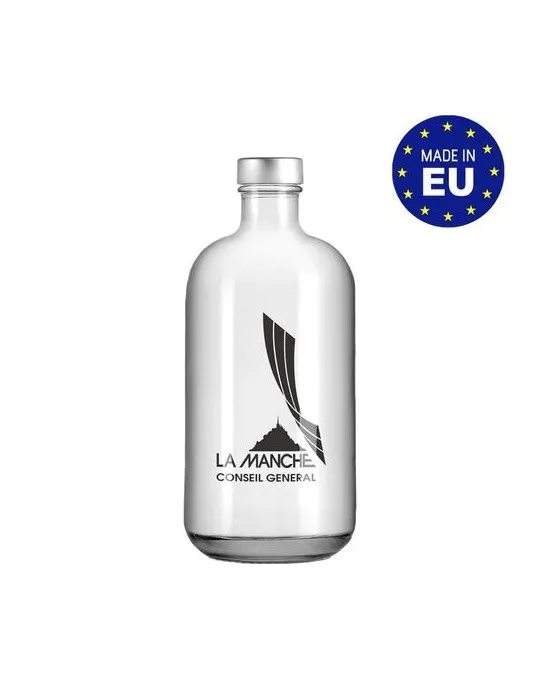 Bouteille en verre lourde