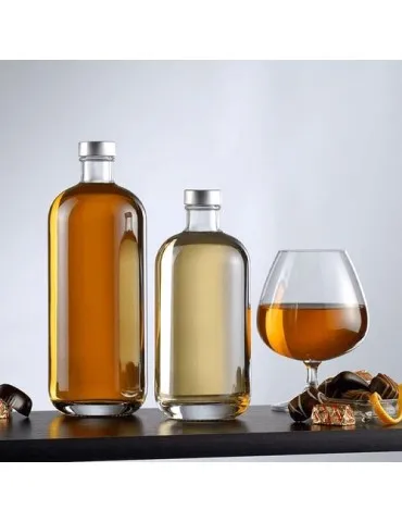 Bouteille en verre lourde 2