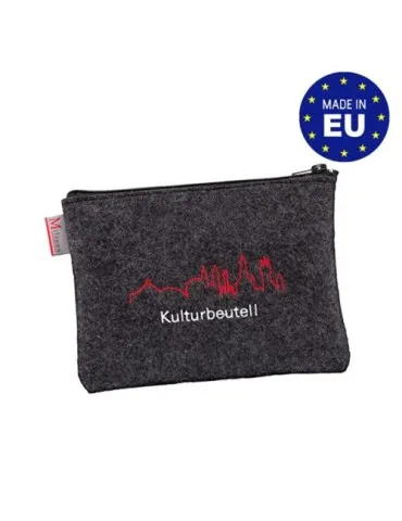 Trousse de voyage en feutrine