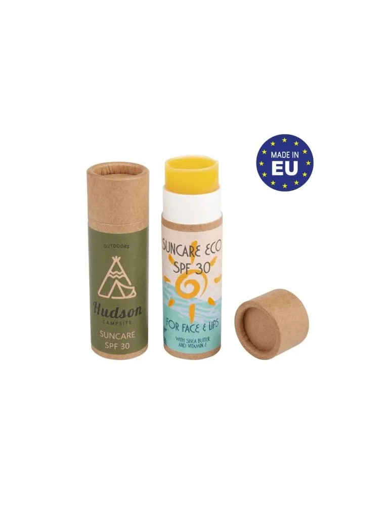 Stick solaire en carton - Crème solaire solide