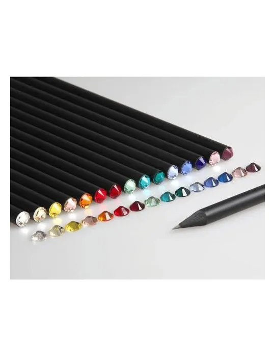 Crayon à papier cristal objet promotionnel éco-responsable