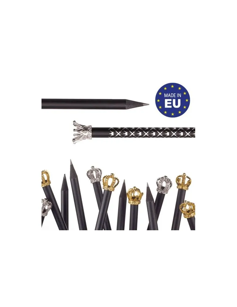 Crayon à papier couronne