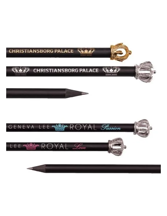 Crayon à papier couronne cadeau collaborateur premium