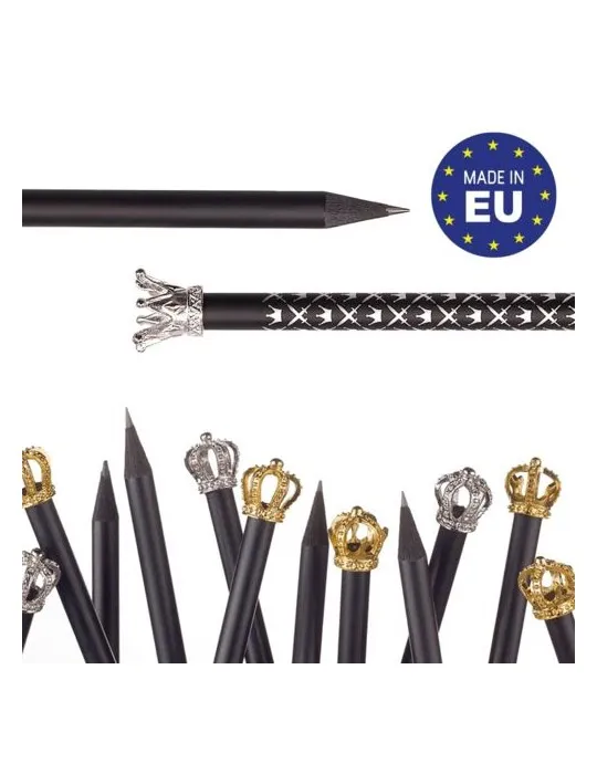 Crayon à papier couronne cadeau entreprise pas cher