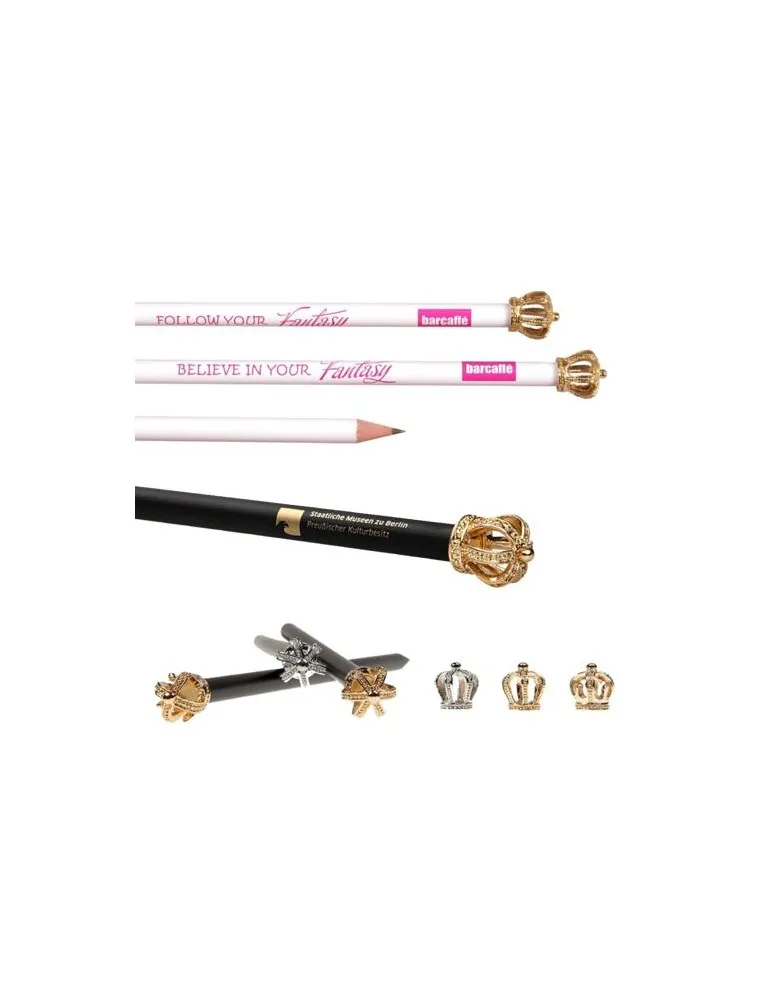 Crayon à papier couronne cadeau entreprise pas cher