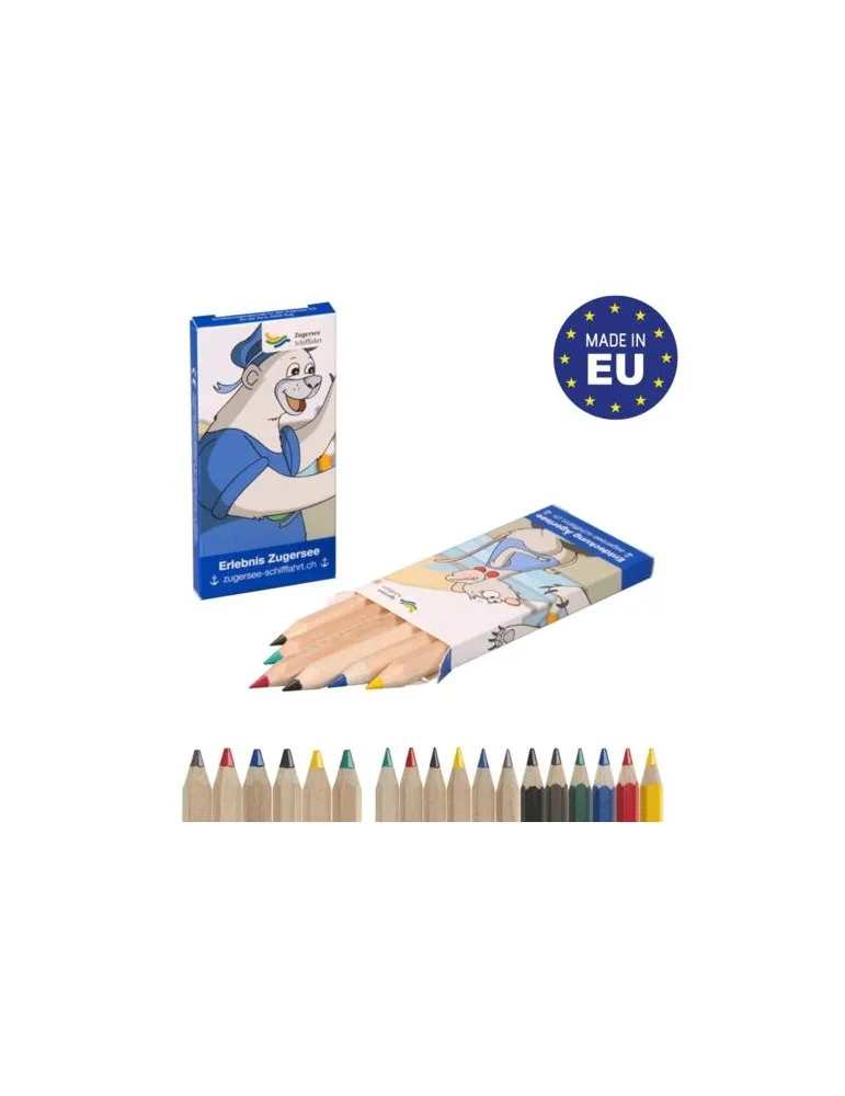 Set de 6 crayons de couleur EU