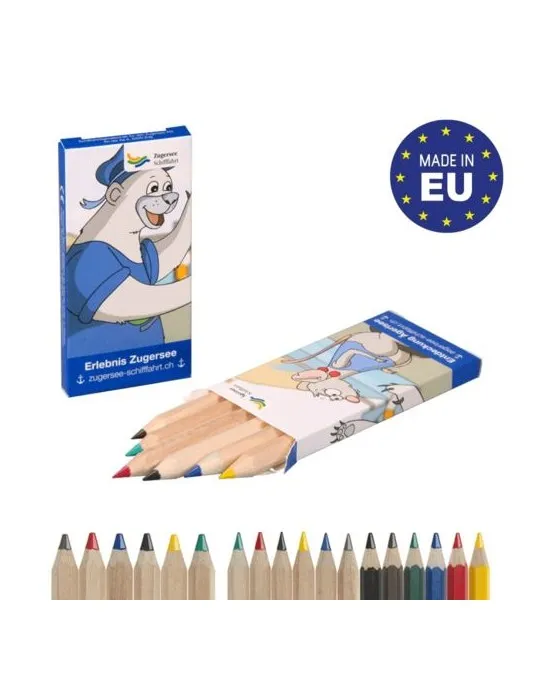 Set de 6 crayons de couleur EU