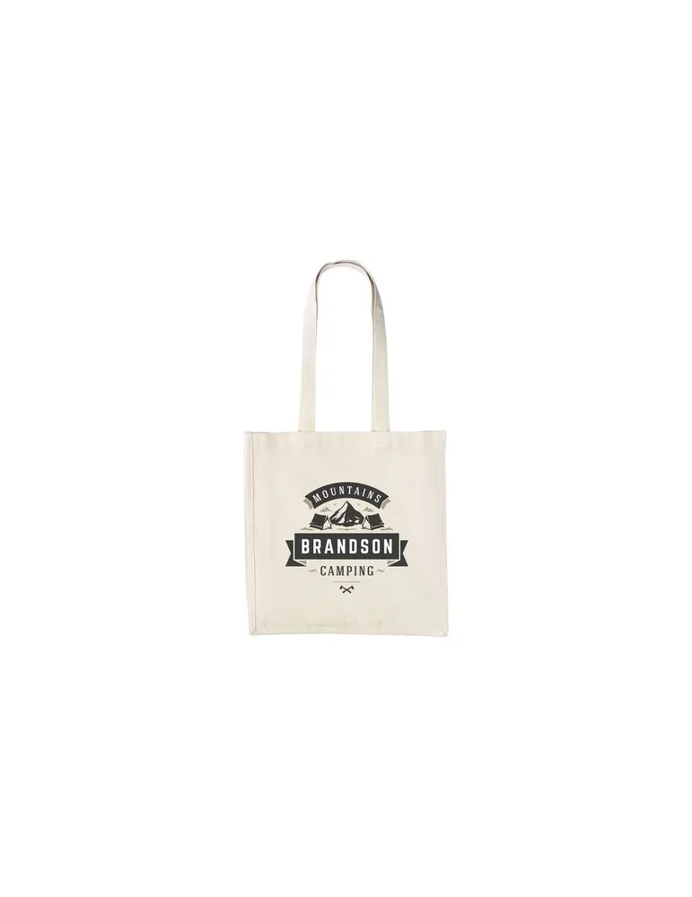 Canvas Shopper longues anses (270 g/m²) sac shopping impression haute définition