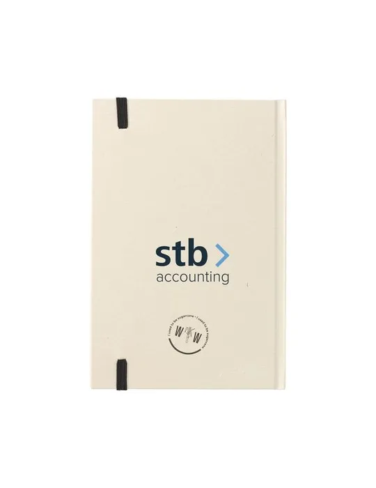 Sugarcane Bagasse Notebook A5 marquage laser ultra précis
