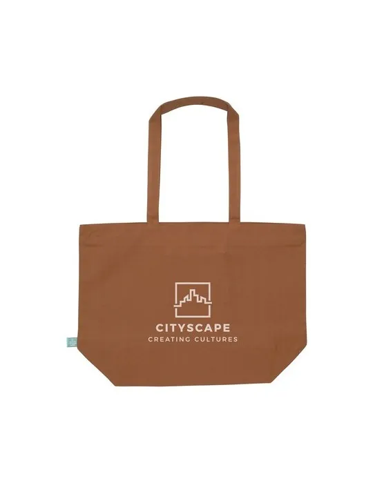 Organic Canvas Pro GOTS Shopper (320 g/m²) sac cadeau affaires élégant